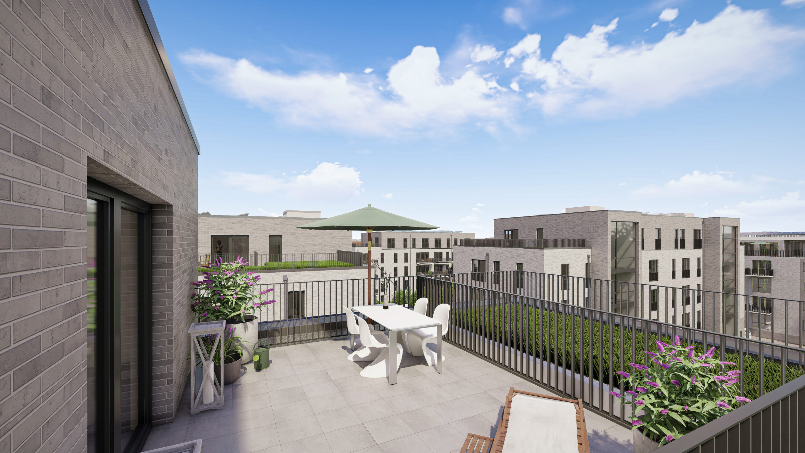 cg-Dachterrasse Haus C